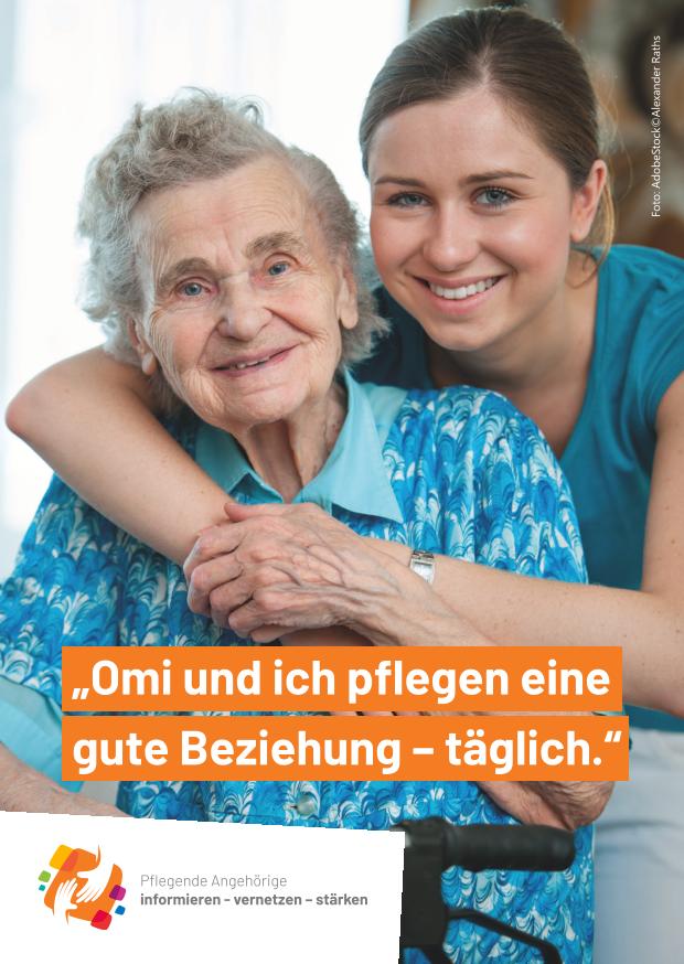 Postkarte Angehörigenkampagne Bild