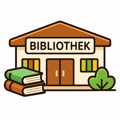 Bibliothek Bild