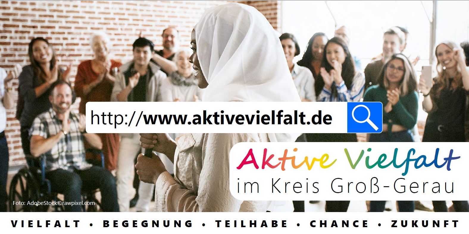Aktive Vielfalt im Kreis Groß-Gerau Postkarte