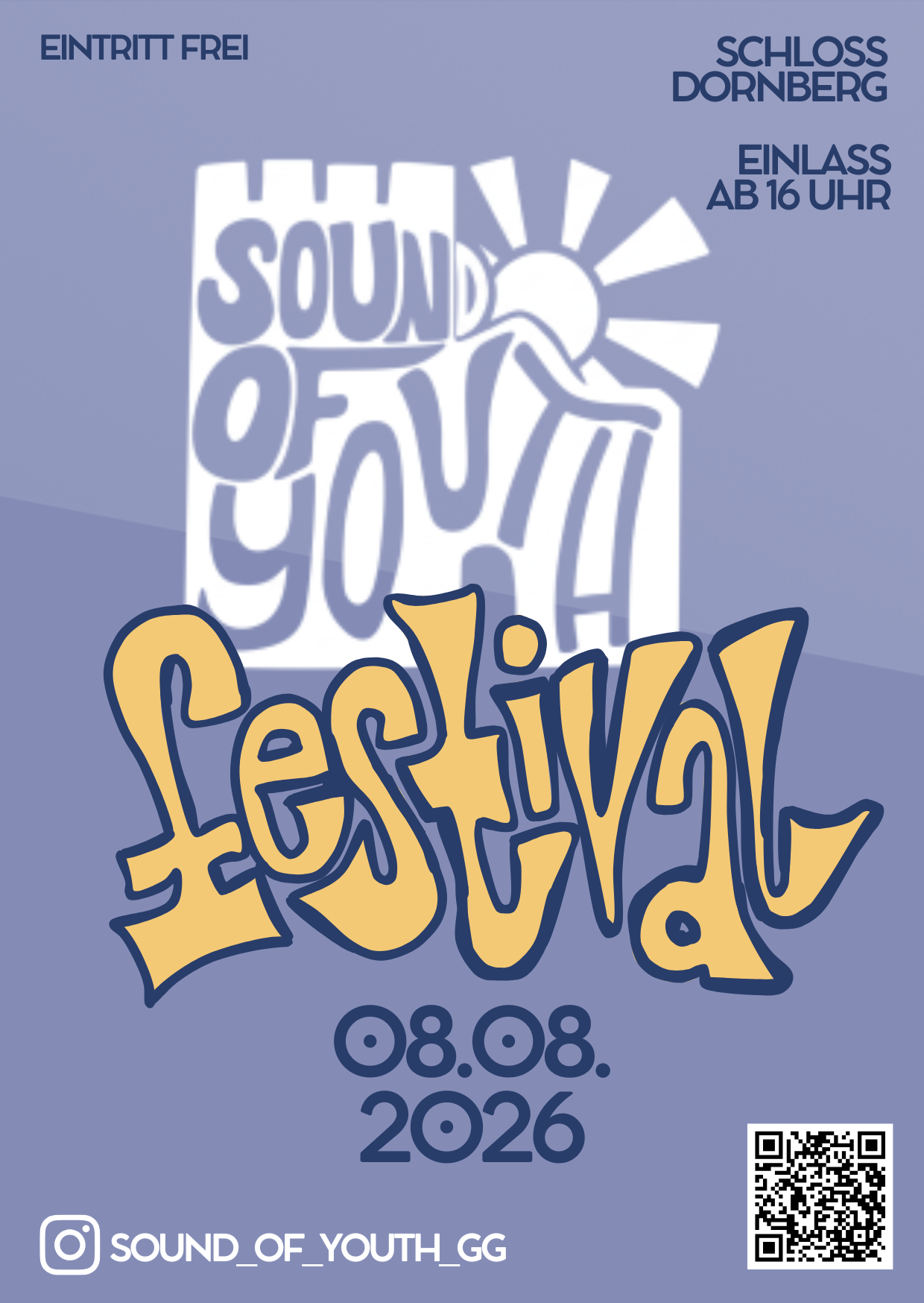 Sound of Youth Festival Plakat