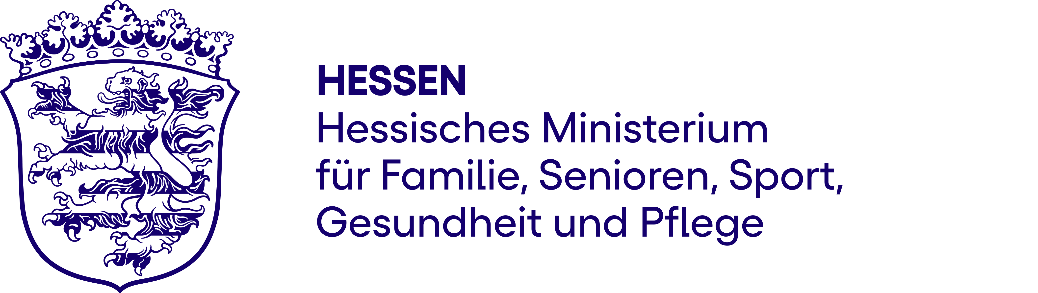 Hessen - Hessisches Ministerium für Familie, Senioren, Sport, Gesundheit und Pflege Logo