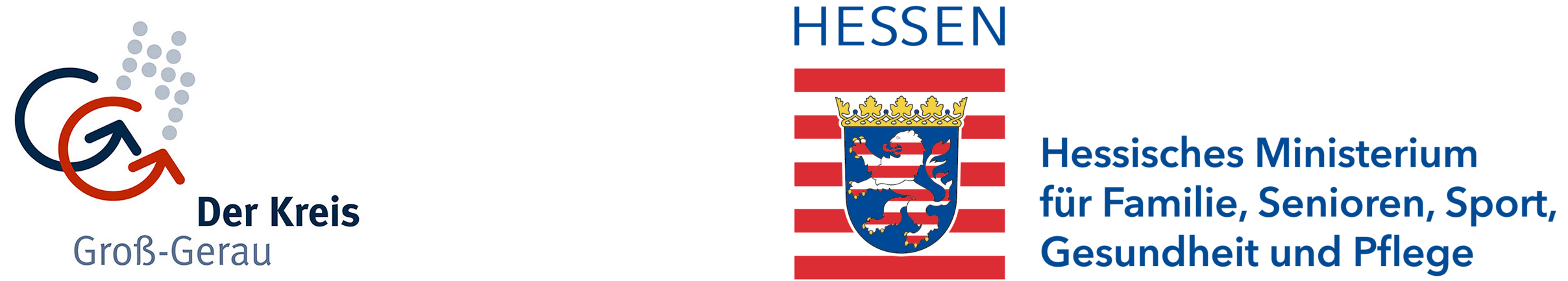 Kreislogo | Hessisches Ministerium für Familie, Senioren, Sport, Gesundheit und Pflege Logo