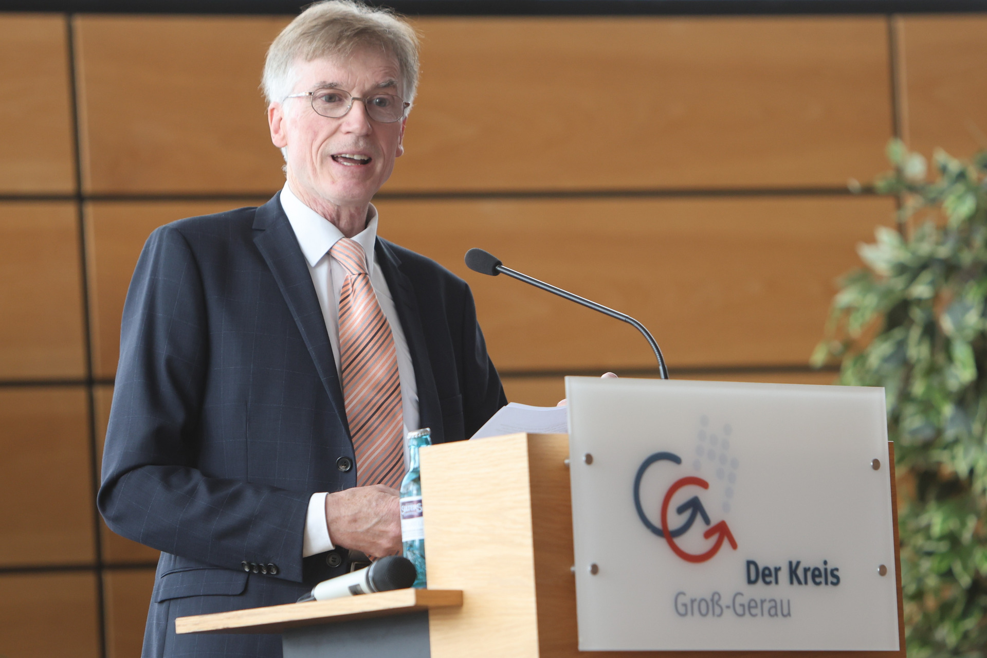 Hans Kopp, 1. Vorsitzender Sängerkreis Groß-Gerau Foto
