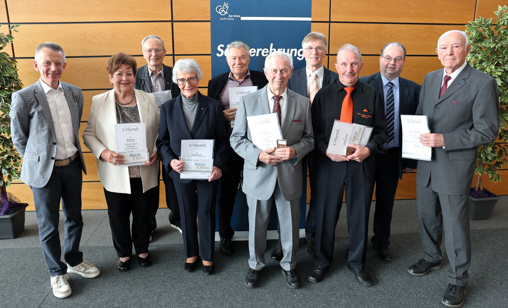 Jubilare 50 Jahre Foto