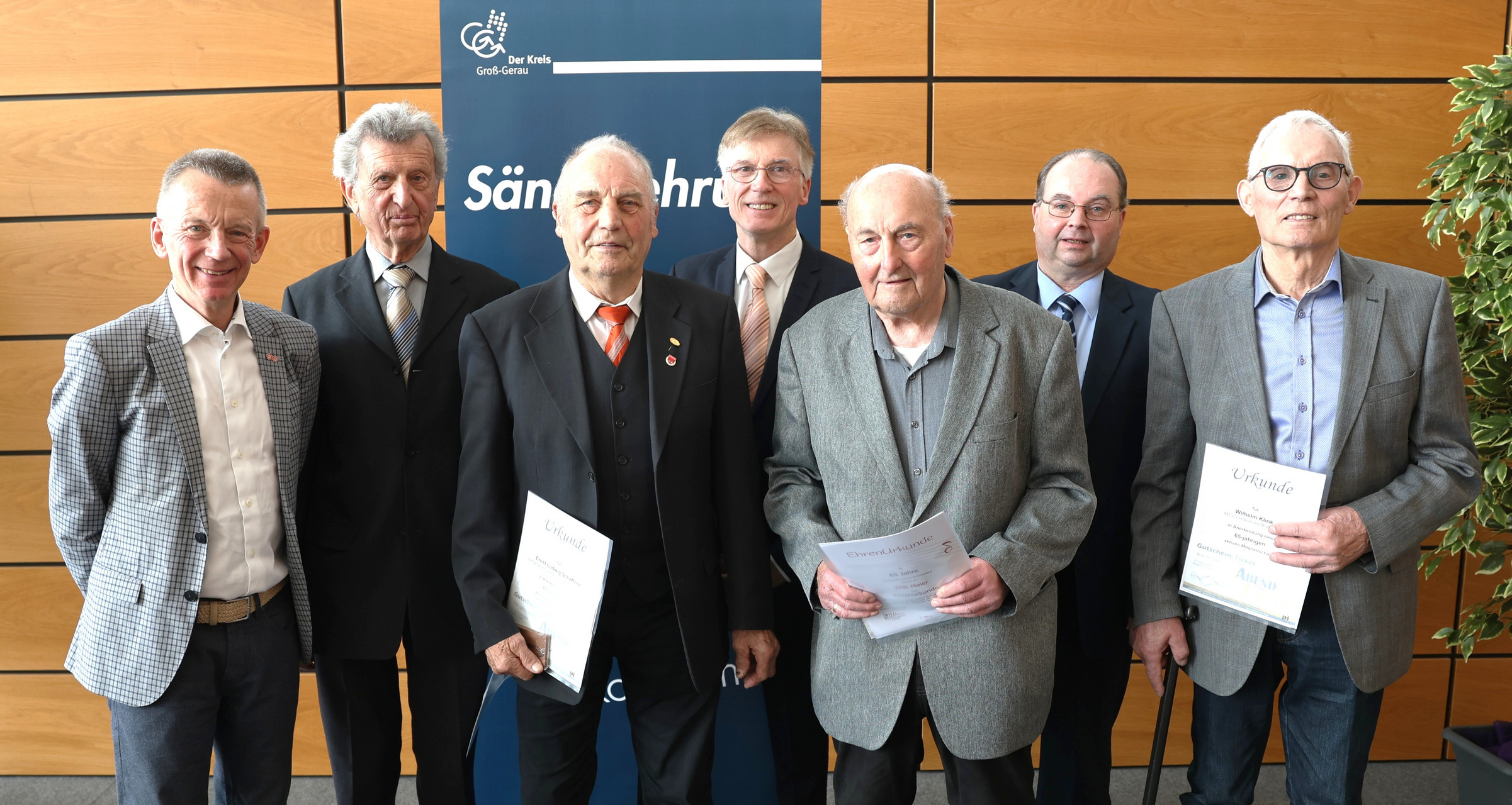 Jubilare 65 Jahre Foto