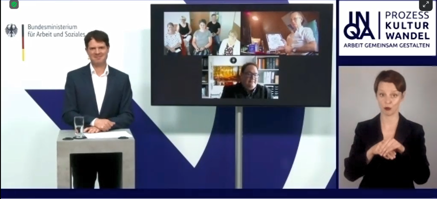 INQA Prädikatsverleihung Foto