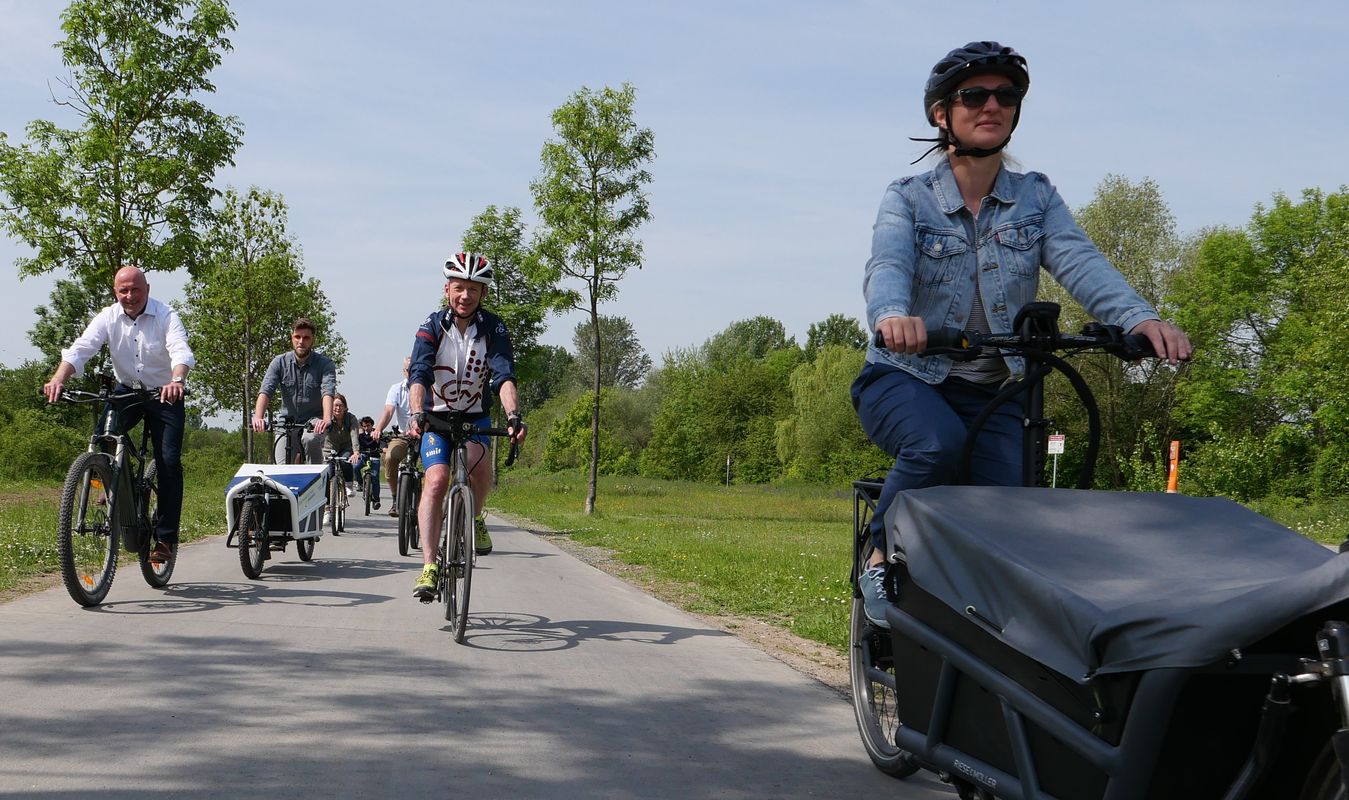 Mainradweg Foto