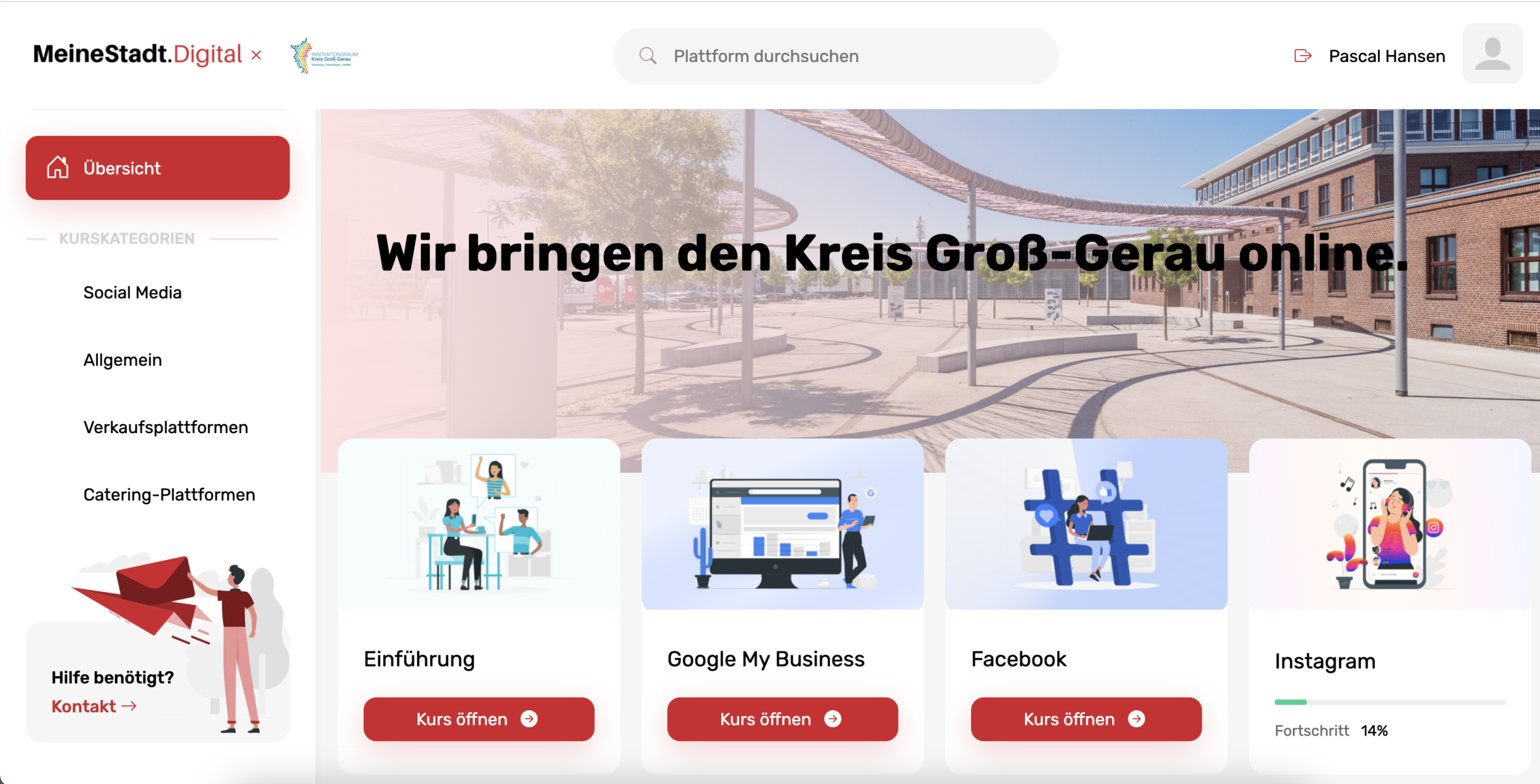 Meine Stadt digital Bildschirmfoto