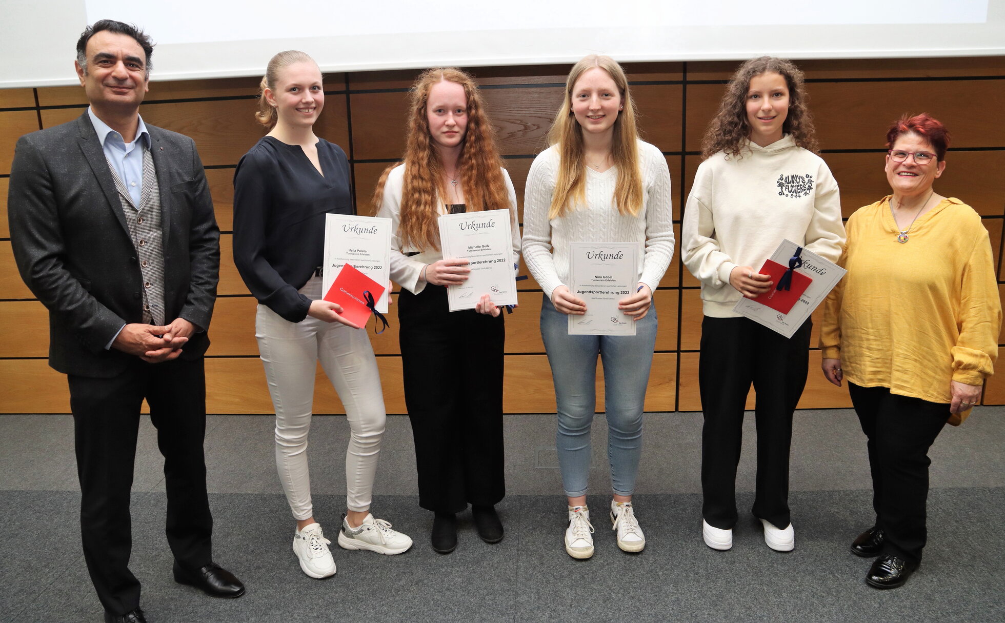 Jugendsportlerehrung 2023 TV Erfelden Foto