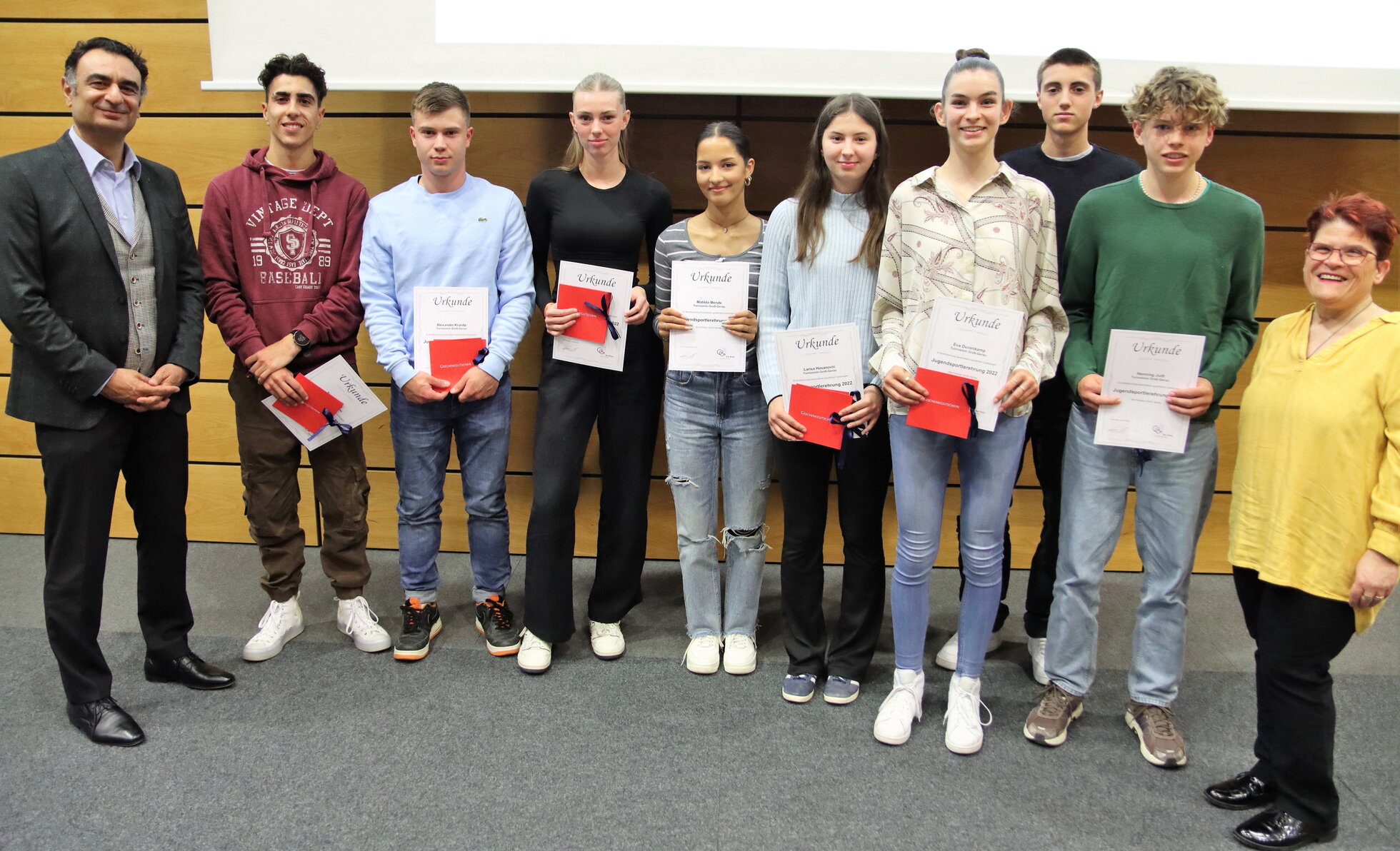 Jugendsportlerehrung 2023 TVGG Foto