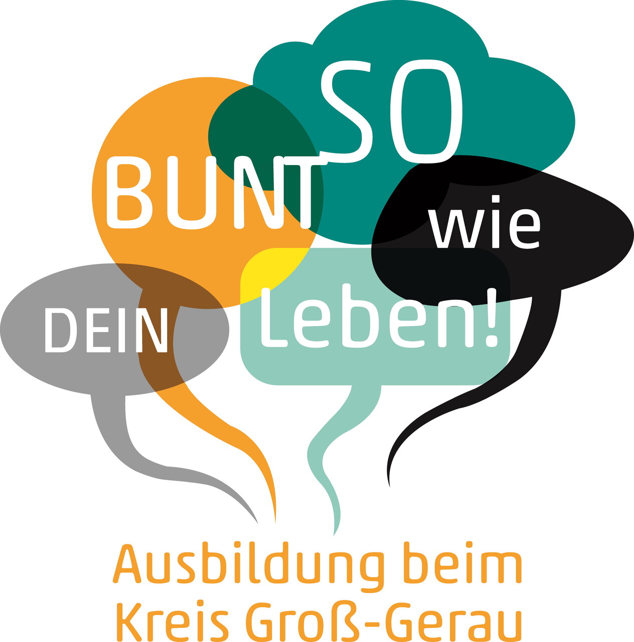 So bunt wie dein Leben Logo