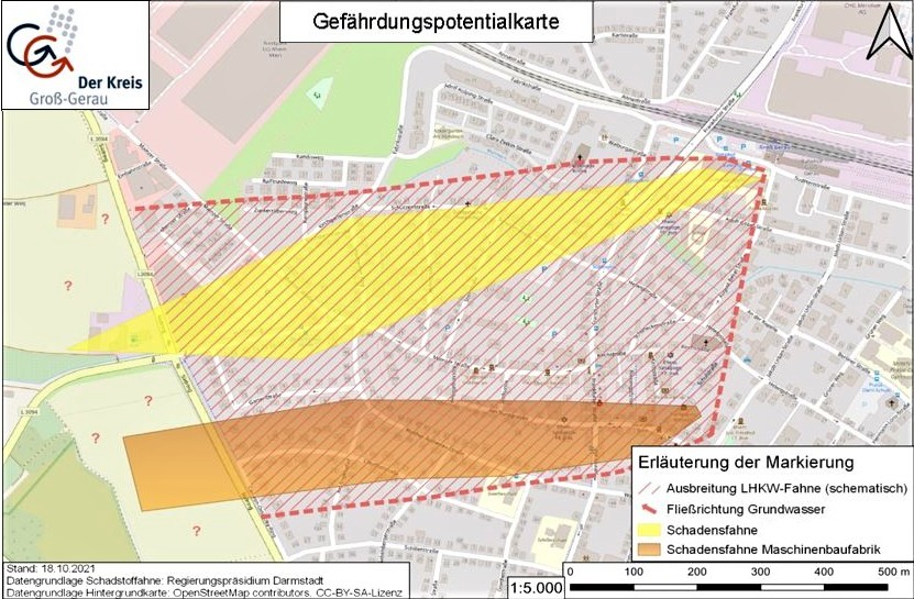 Gefährdungspotentialkarte