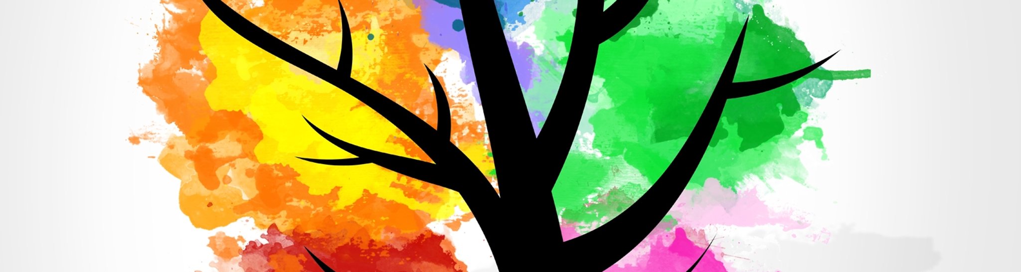 Bunter Baum Bild