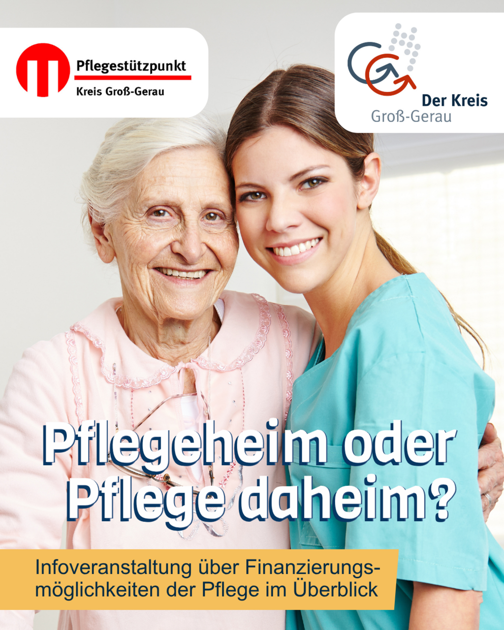 Pflegeheim oder Pflege daheim Bild