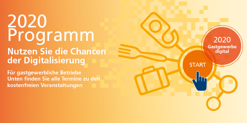 Gastgewerbe 2020 Programm Banner