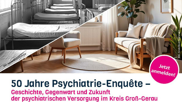 50 Jahre Psychiatrie-Enquête Plakat