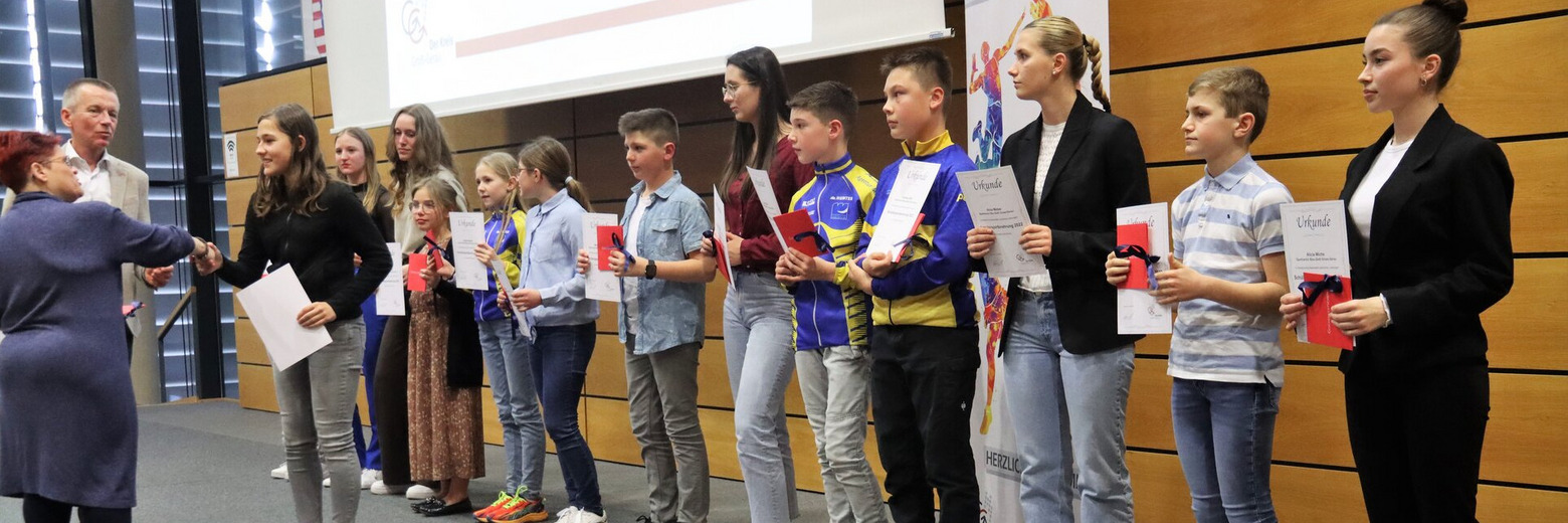 Schülersportlerehrung Foto