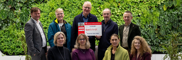 Fördermittelübergabe Foto