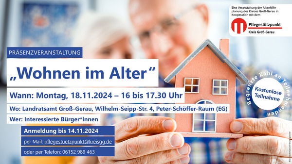Wohnen im Alter Flyer