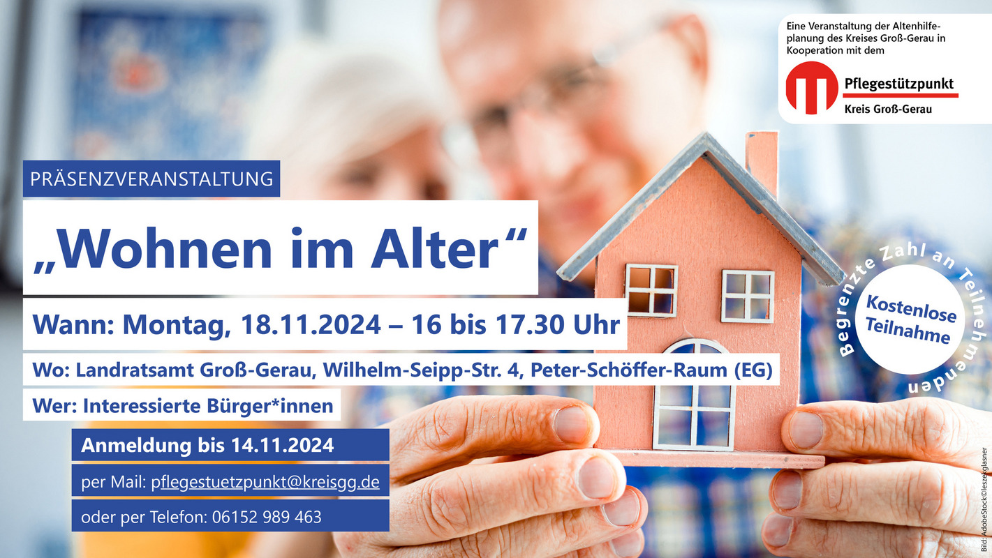 Wohnen im Alter Flyer