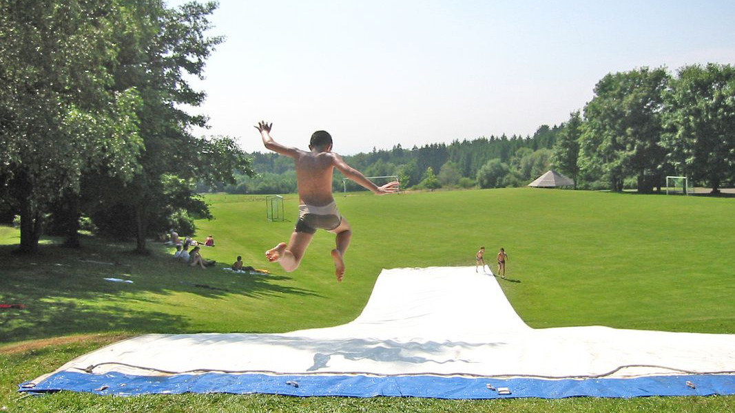 Wasserrutsche Foto