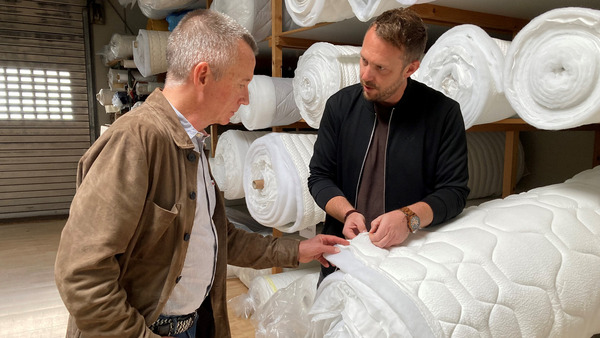 Betriebsbesuch Nirwana Matratzenmanufaktur Foto