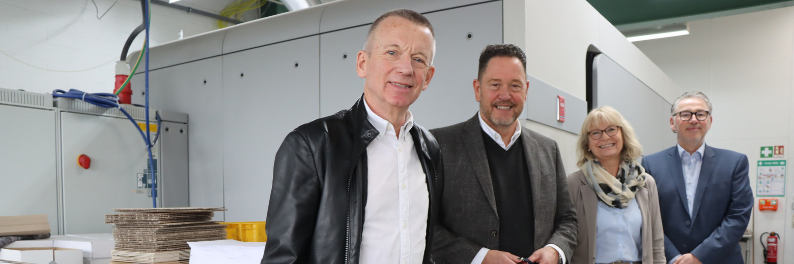 Betriebsbesuch atrikom fulfillment Foto