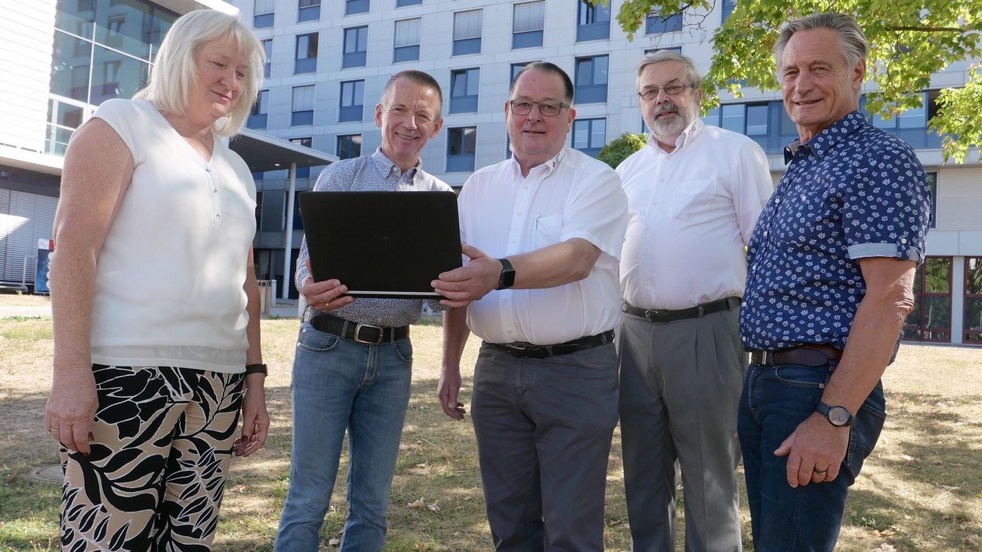Laptopspende Foto