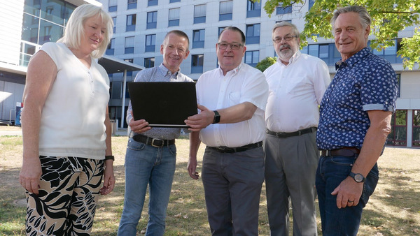 Laptopspende Foto