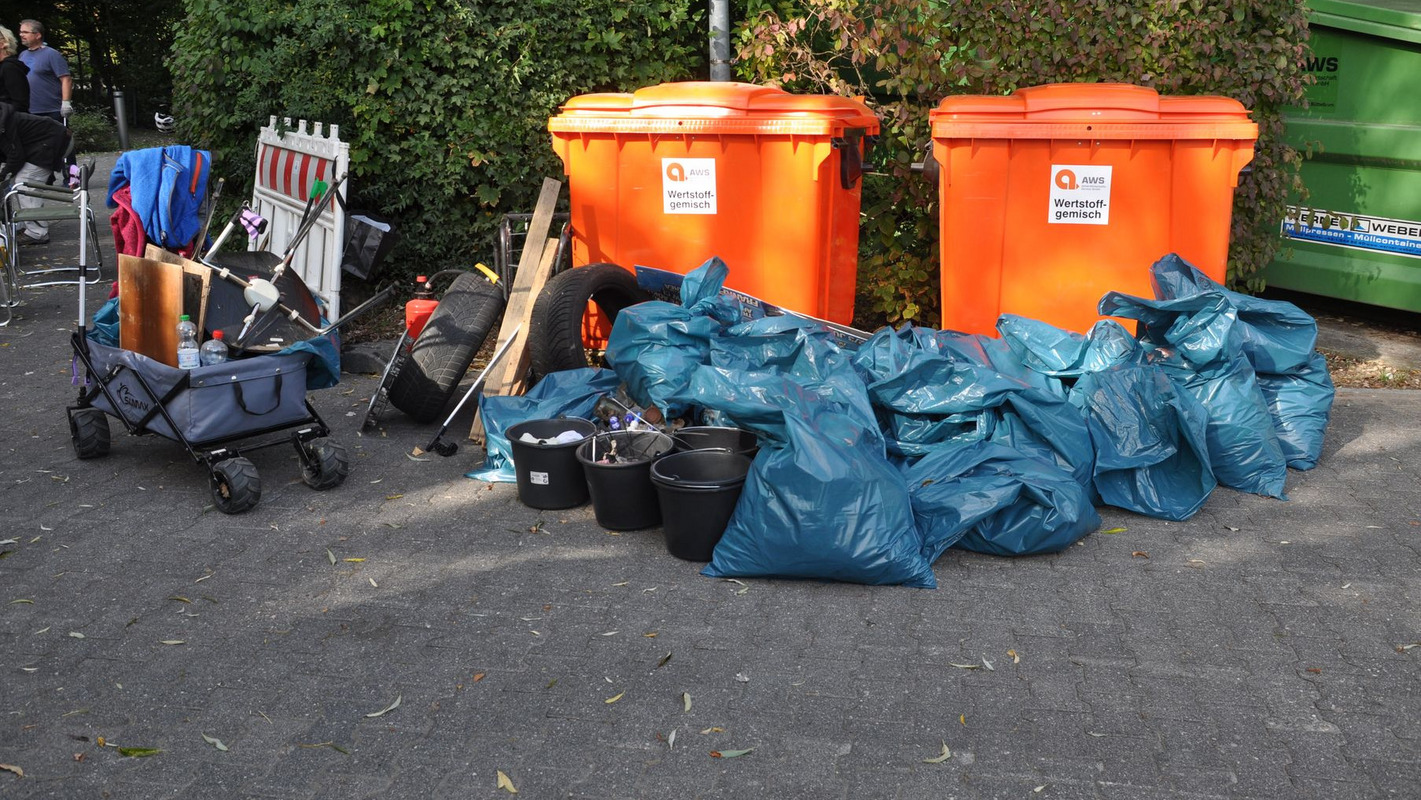 Müllsammelaktion Foto