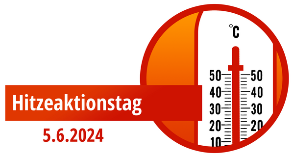 Hitzeaktionstag 2024 Logo