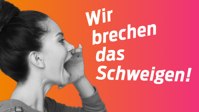 Wir brechen das Schweigen Bild