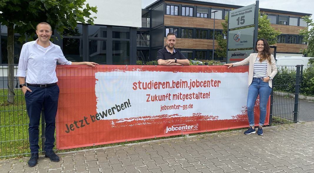 Werbeplakat duales Studium Foto