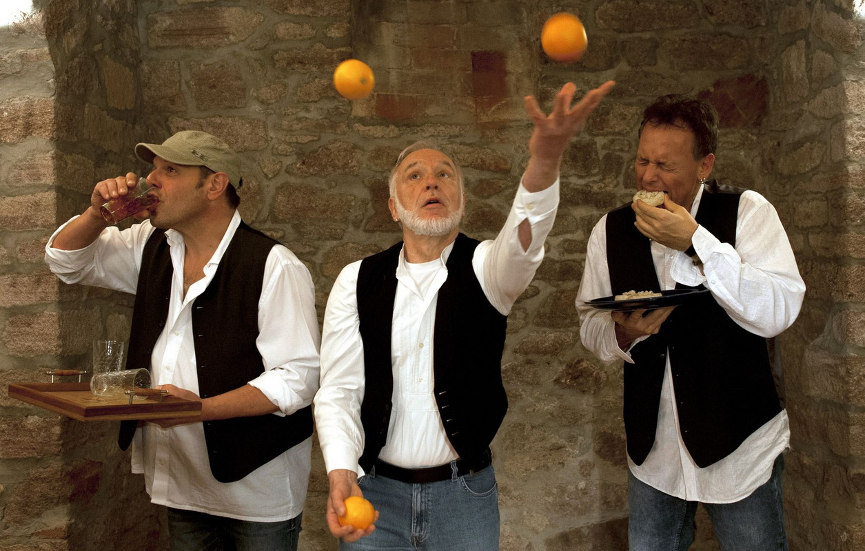 Handkäs mit Orange Foto