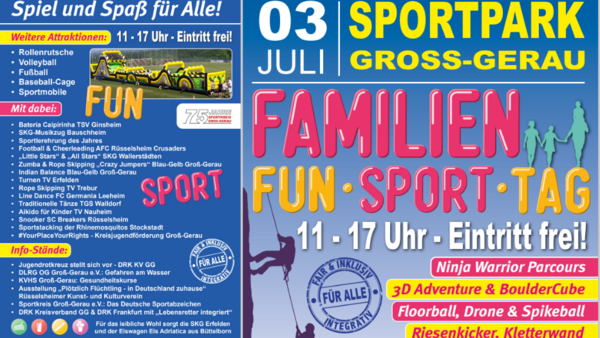 Familiensportfest Plakat