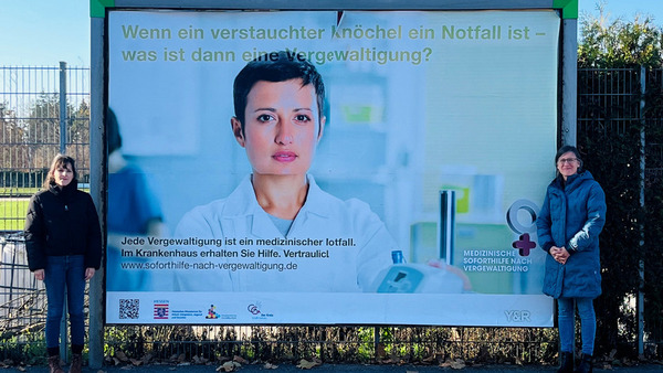 Plakat Soforthilfe Foto