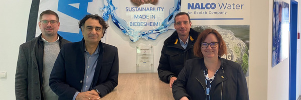 Betriebsbesuch Nalco Foto