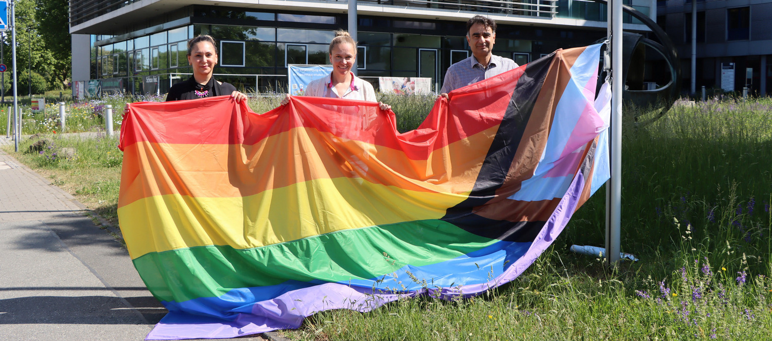 LGBTQ-Flagge Foto