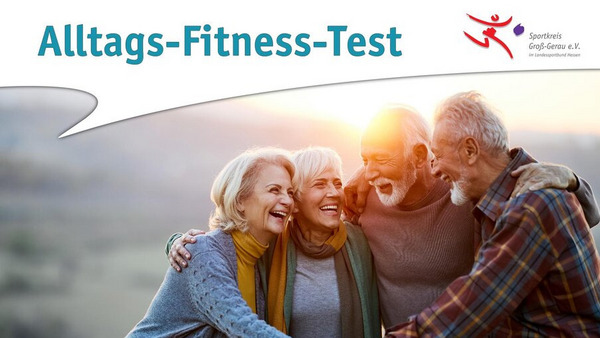 Alltags-Fitness-Test Plakat