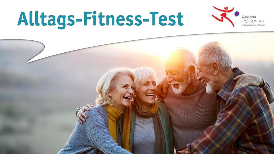 Alltags-Fitness-Test Plakat