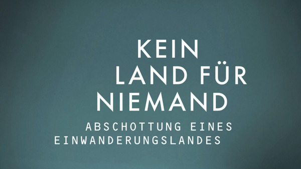 Kein Land für niemand Plakat