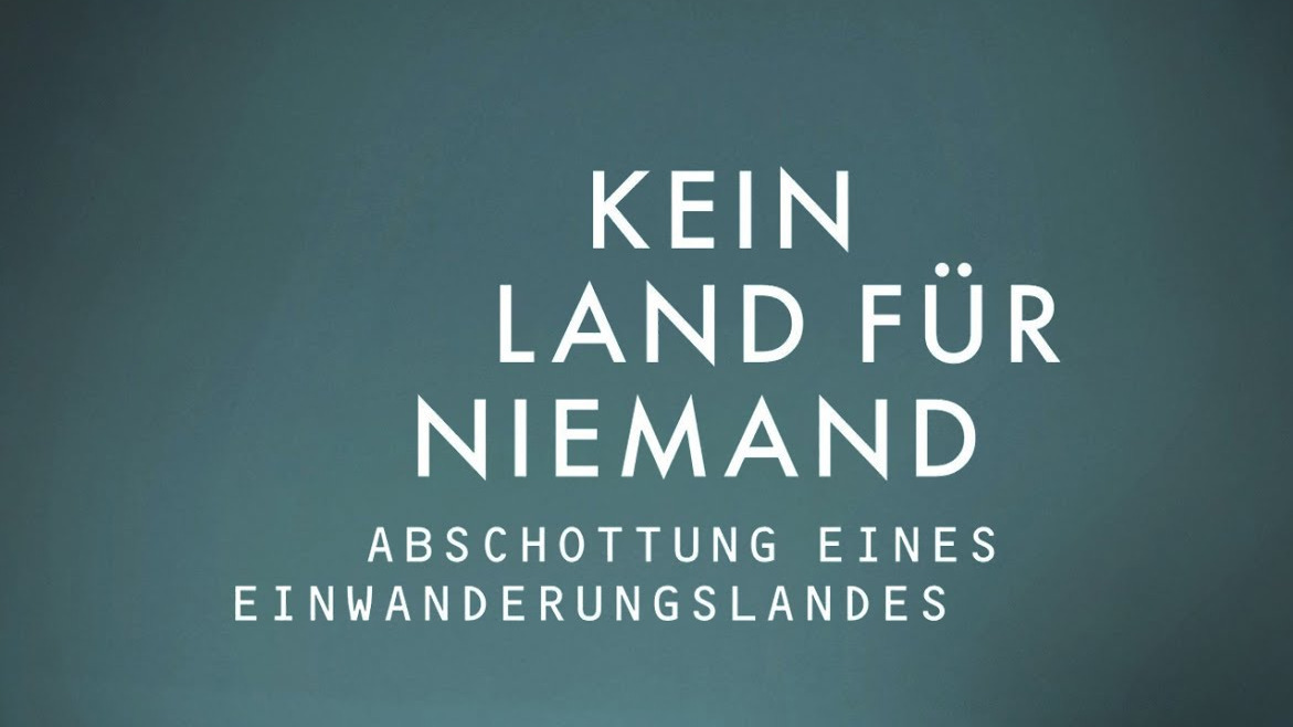 Kein Land für niemand Plakat