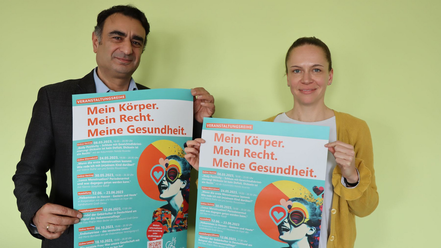 Plakat Gesundheit Foto