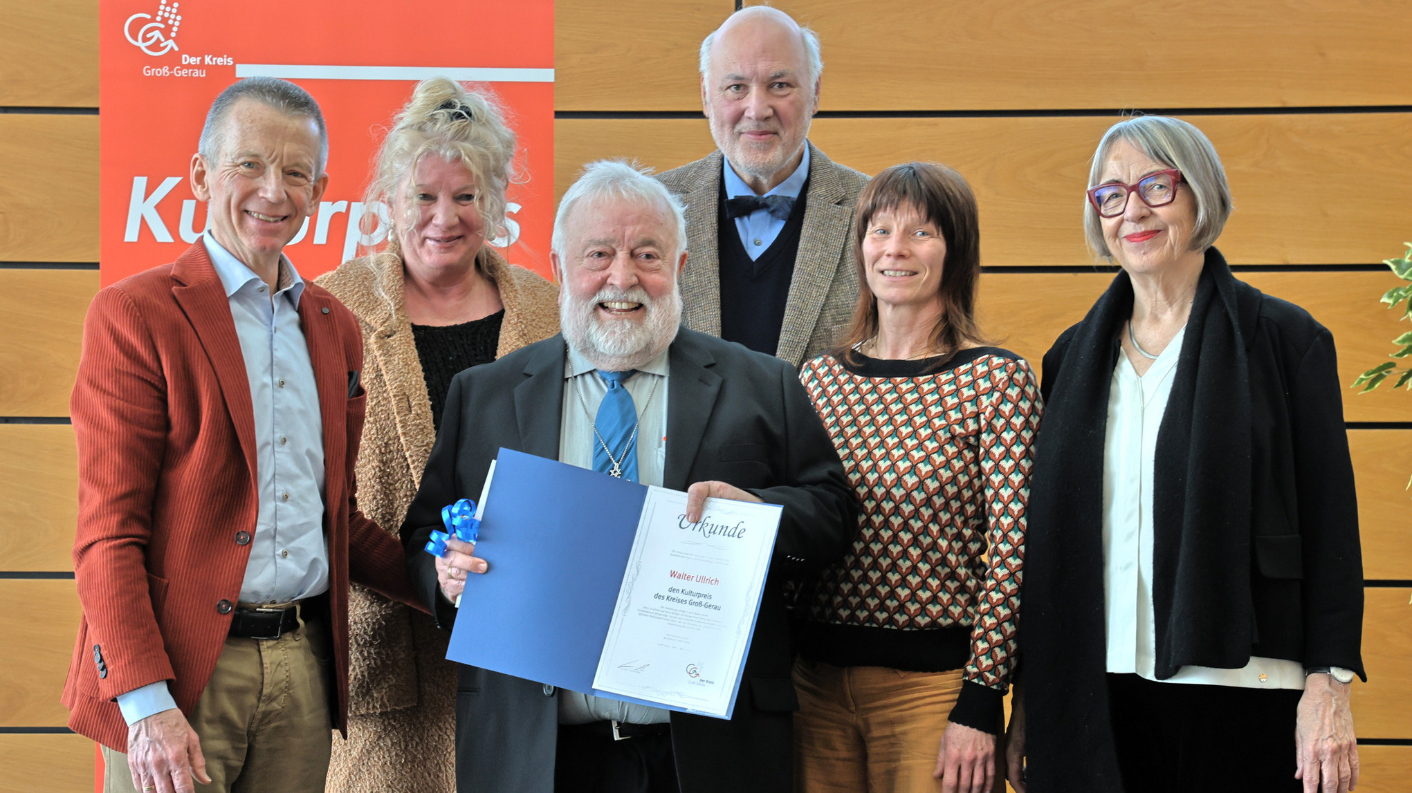 Thomas Will, Heike Karcher, Walter Ullrich, Prof. Wolfgang Schneider, Claudia Weller und Gabriele Fladung Foto