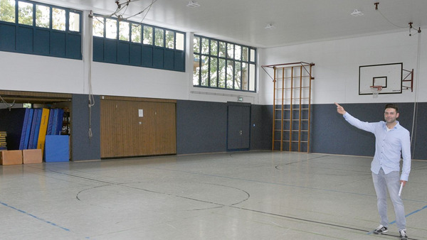 Sporthalle Foto