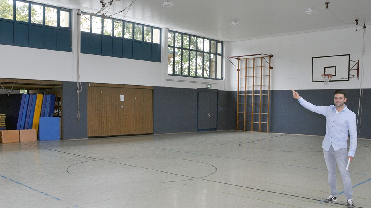 Sporthalle Foto