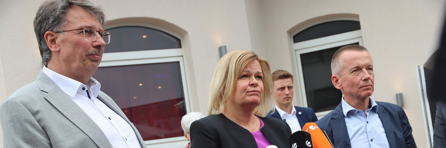 Nany Faeser Kelsterbach Foto