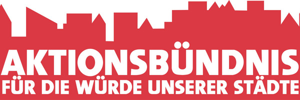 Aktionsbündnis für die Würde unserer Städte Logo