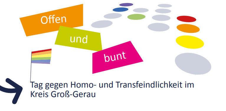 Offen und bunt Logo