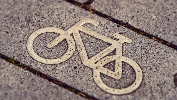 Fahrradsymbol Foto
